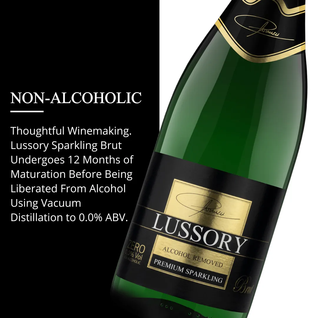 Lussory Premium Sparkling Brut 0.0% Non Alcoholic Wine