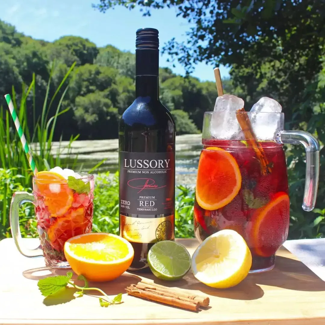 Lussory Premium Tempranillo Non-Alcoholic Red Wine 