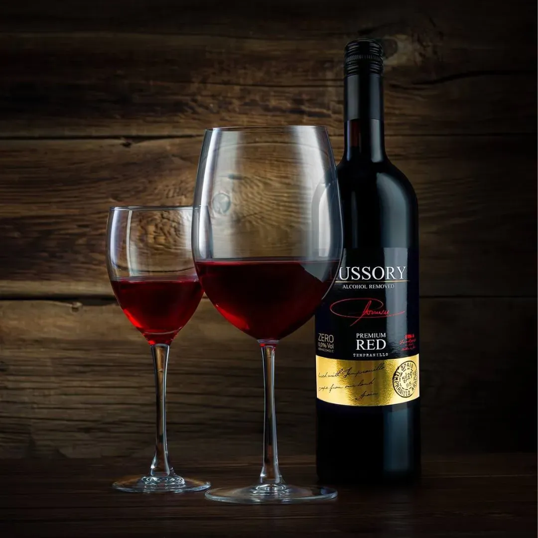 Lussory Premium Tempranillo Non-Alcoholic Red Wine 