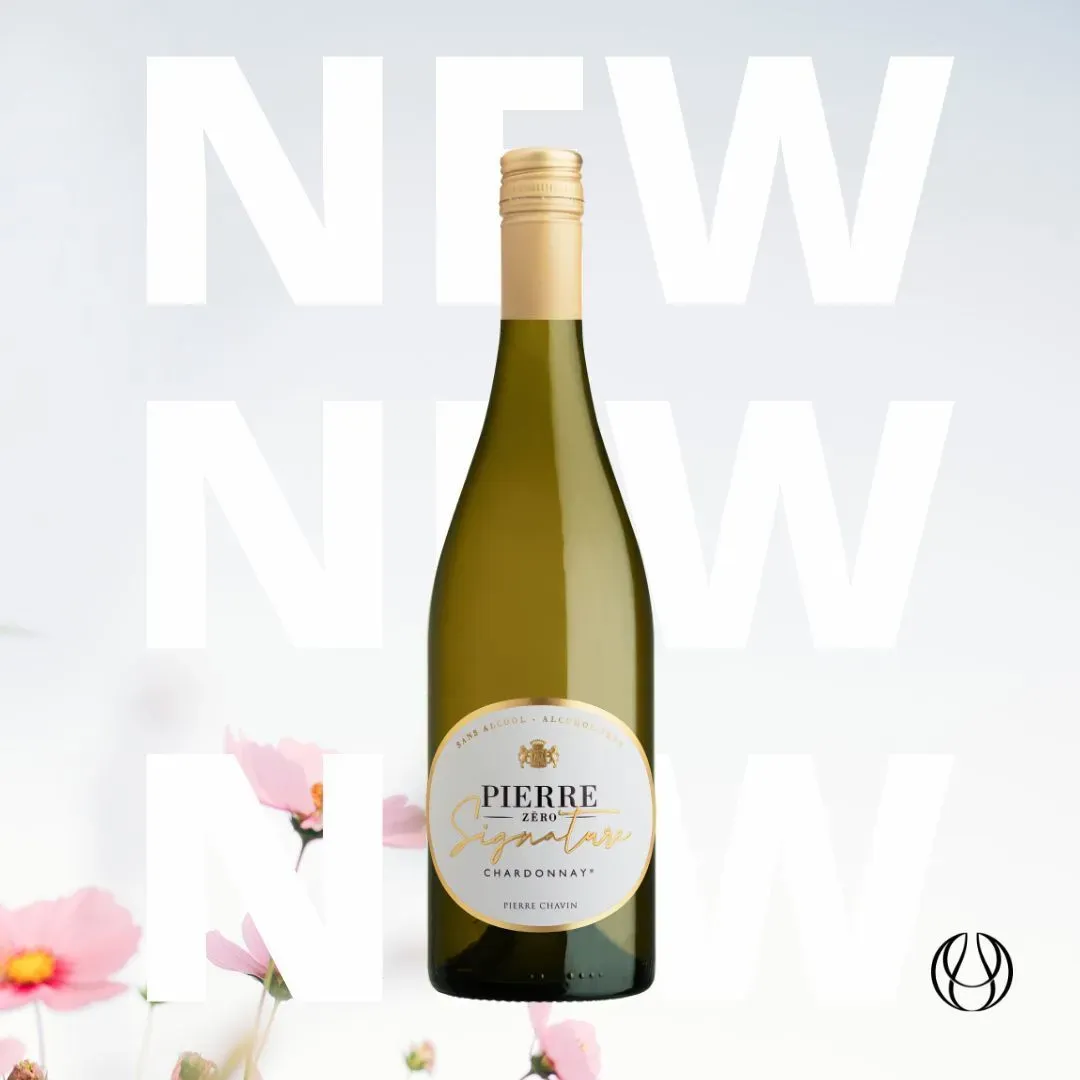 Pierre Zero Signature Chardonnay Luxury Non-Alcoholic Wine (France)