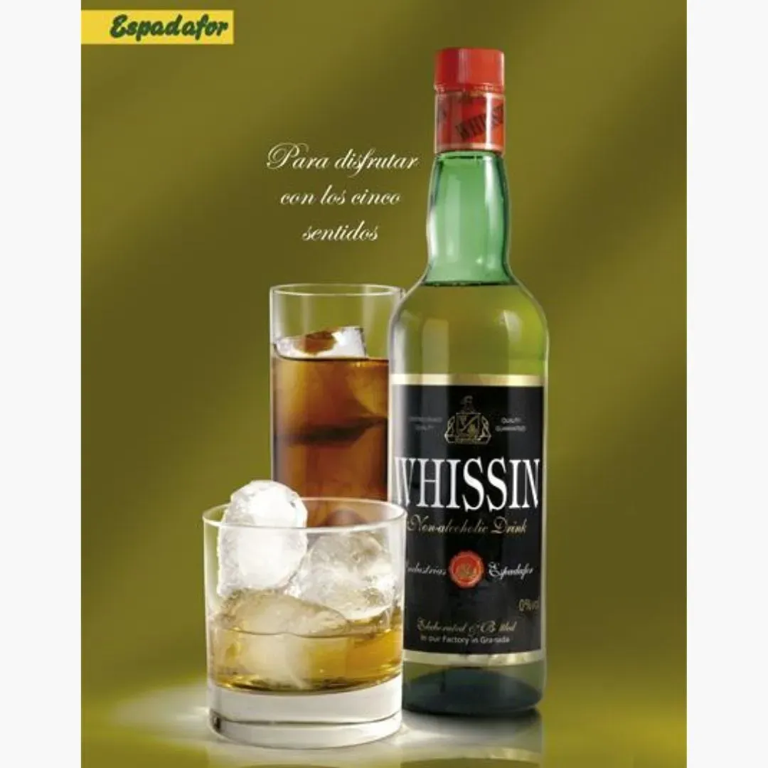 WHISSIN Non-Alcoholic Whiskey Alternative 