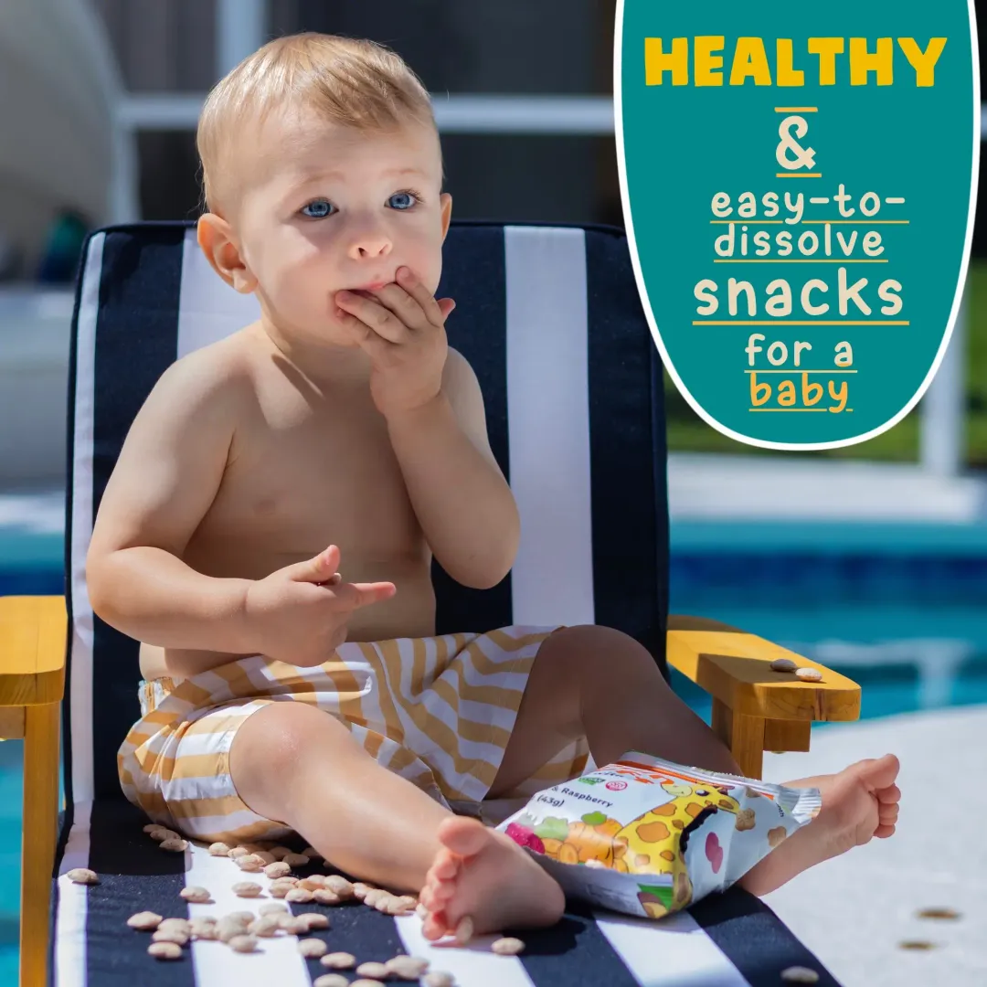 Awsum Organics Superfood Banana & Blueberry Baby Snack 0.75oz