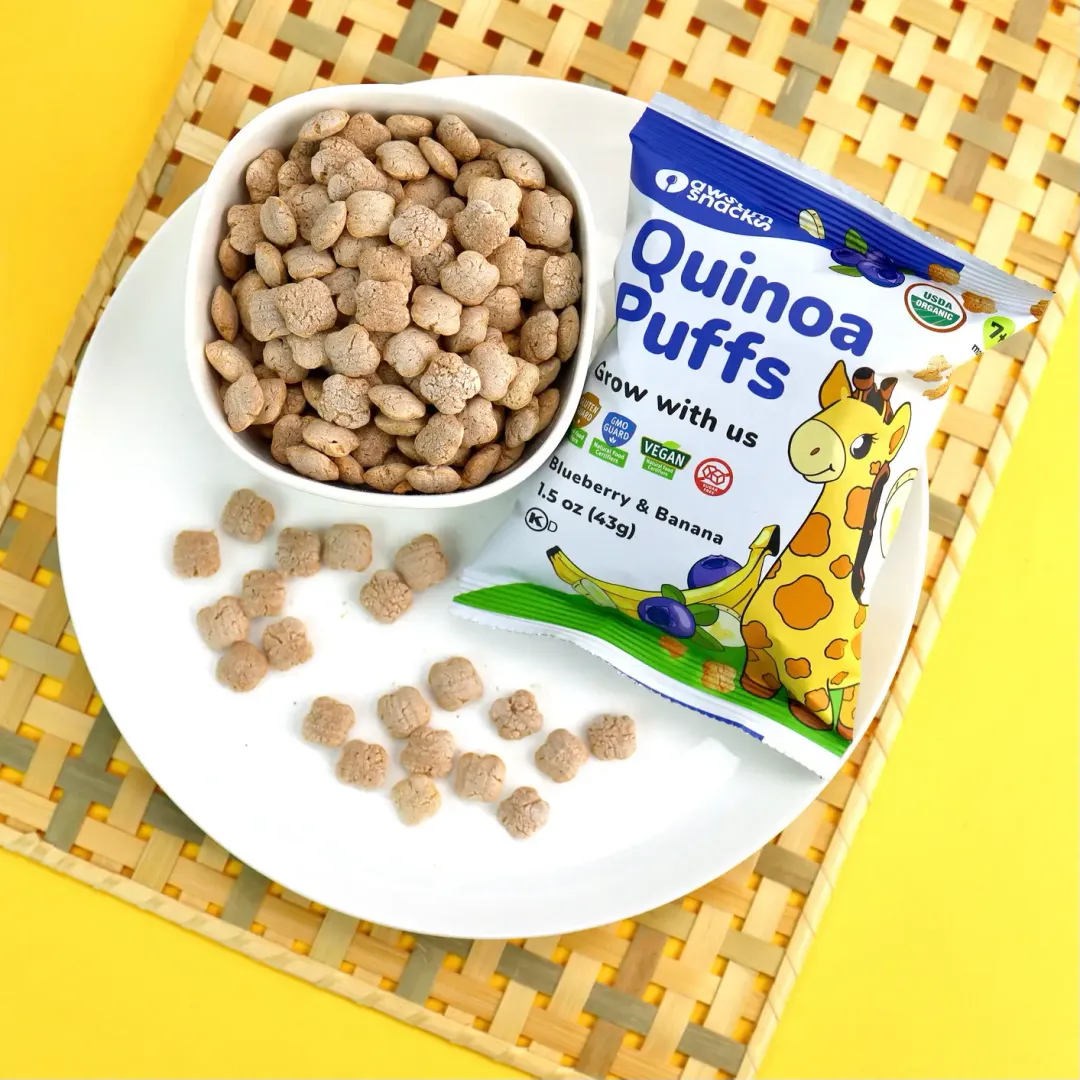 Awsum Snacks Superfood Baby Puffs - Variety Box - 4 Flavors