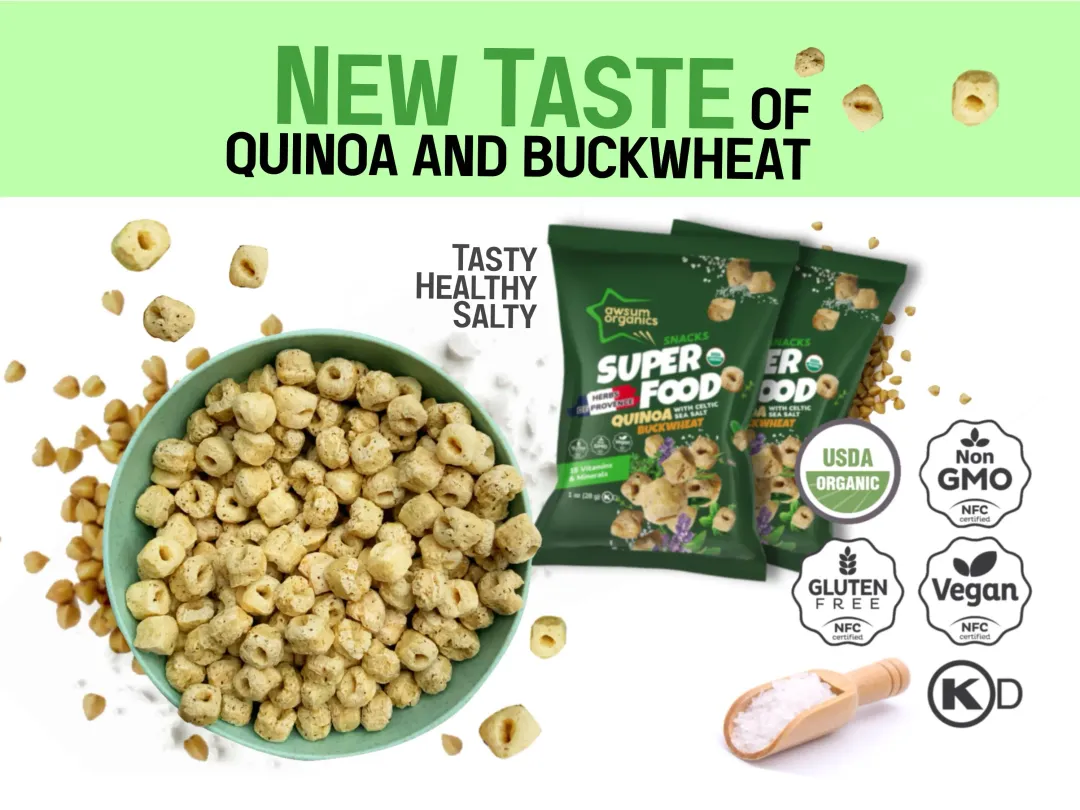 Organic Superfood de Provence with Buckwheat, Celtic Salt