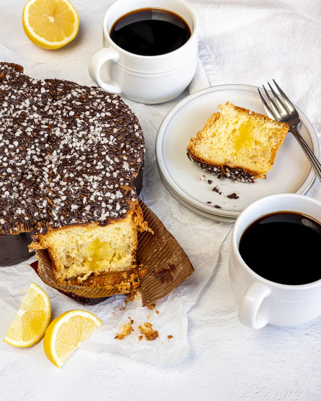Limoncello Colomba Easter Cake by Chiostro di Saronno
