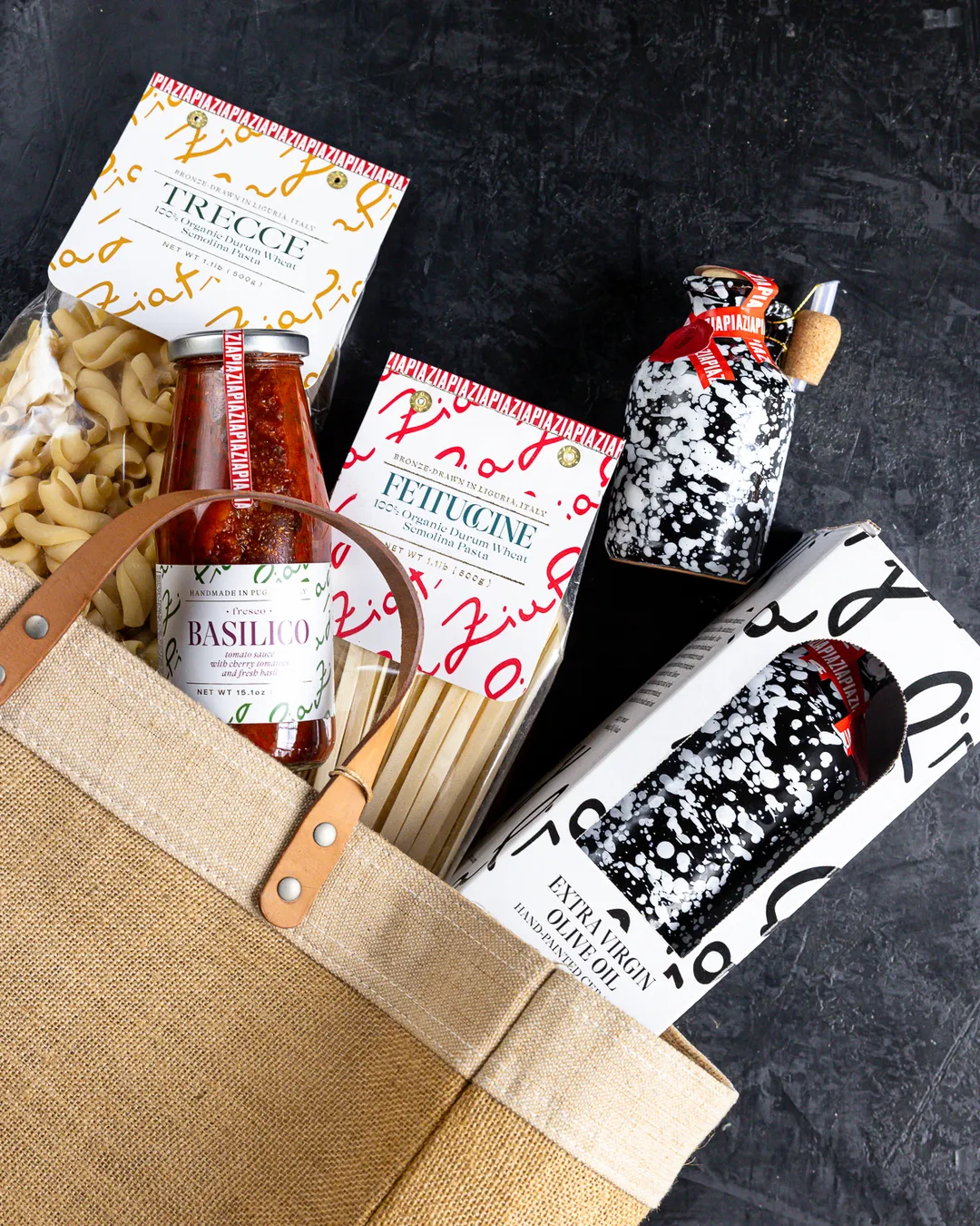 Zia Pia EVOO Ceramic Gift Box - 500ml Size (Box Only)