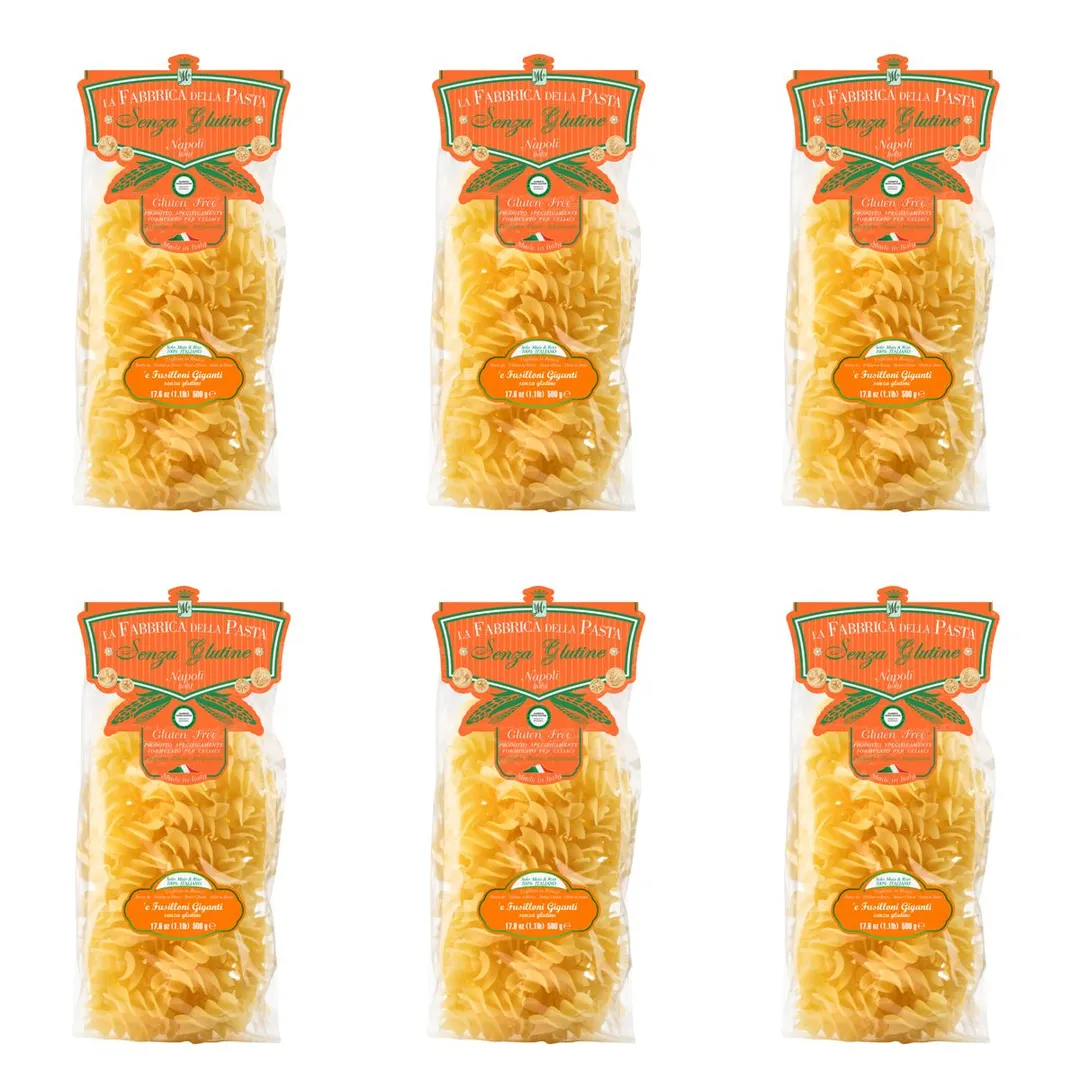 Gluten Free Fusilloni Giganti by La Fabbrica della Pasta