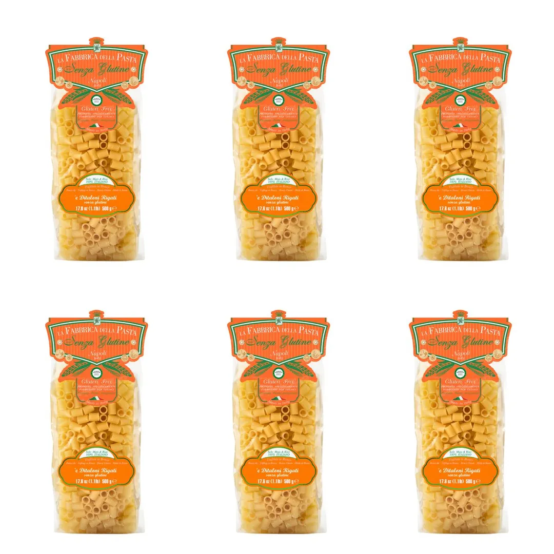 Gluten Free Ditaloni Rigati by La Fabbrica della Pasta