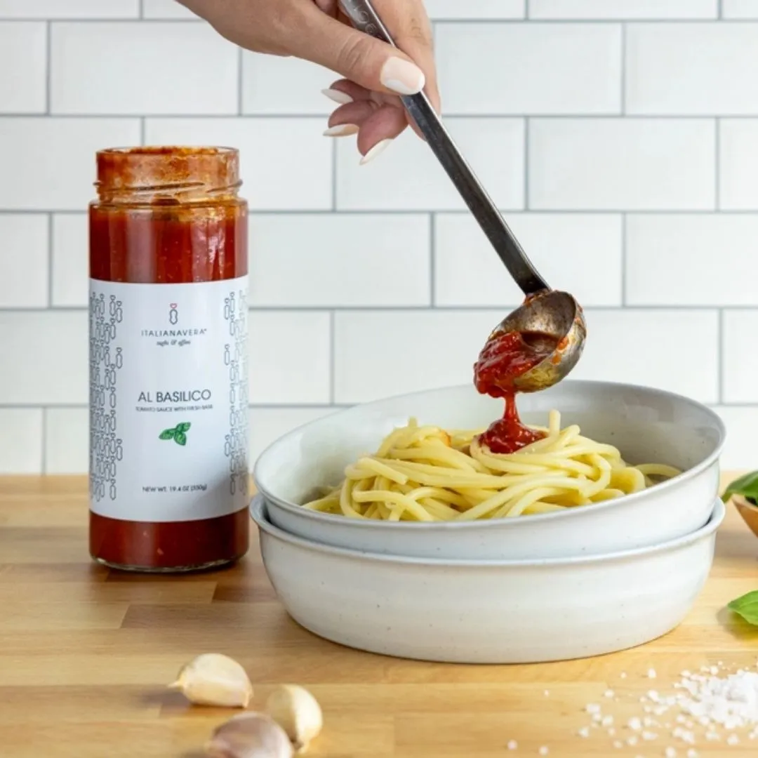 Al Basilico Tomato Sauce with Basil by Italianavera