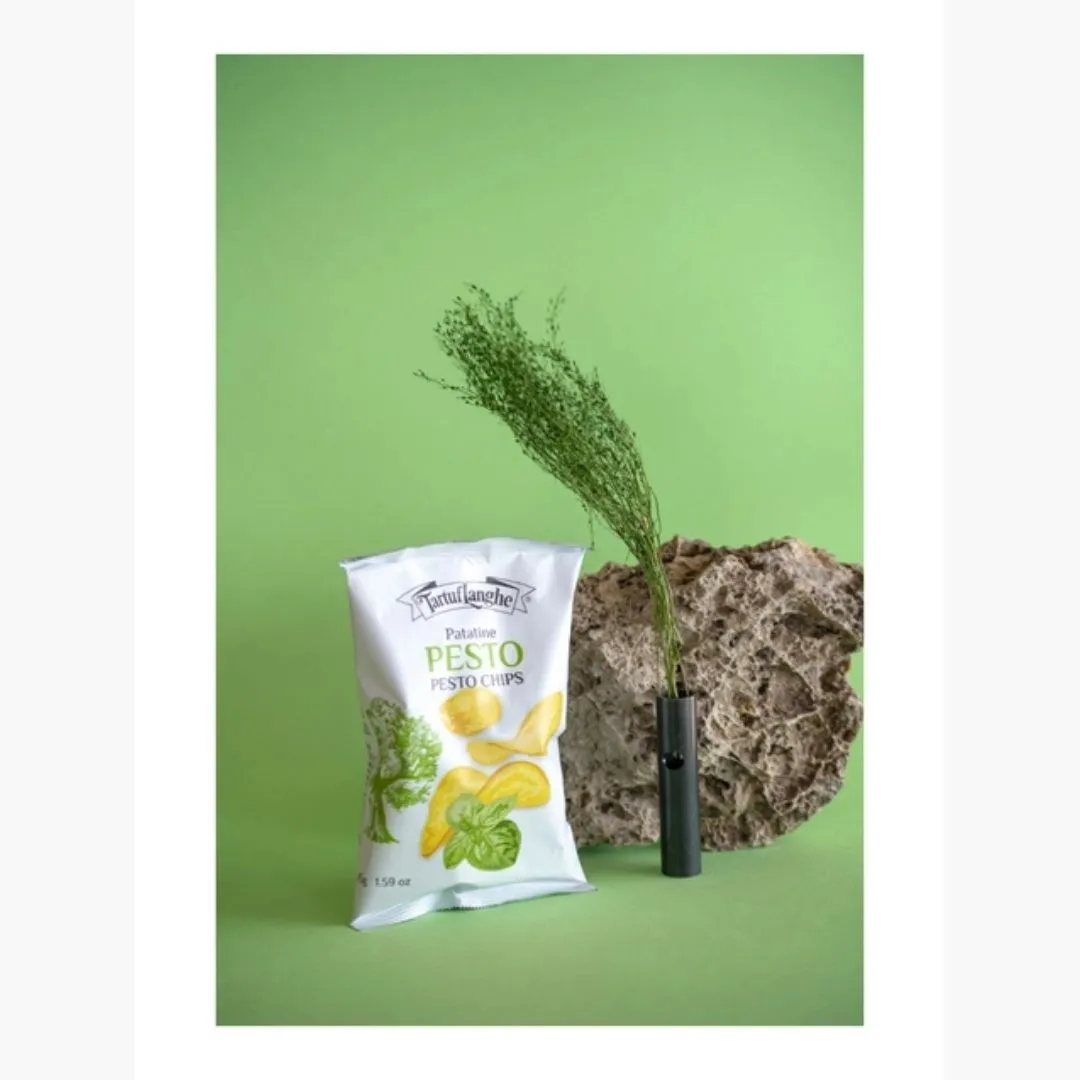 Basil Pesto Chips by TartufLanghe
