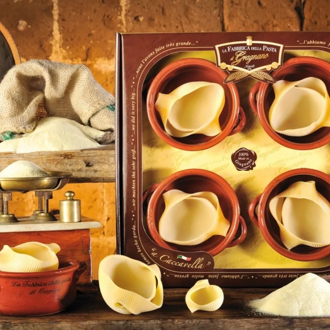 Caccavelle with Terracotta Bowls by La Fabbrica della Pasta