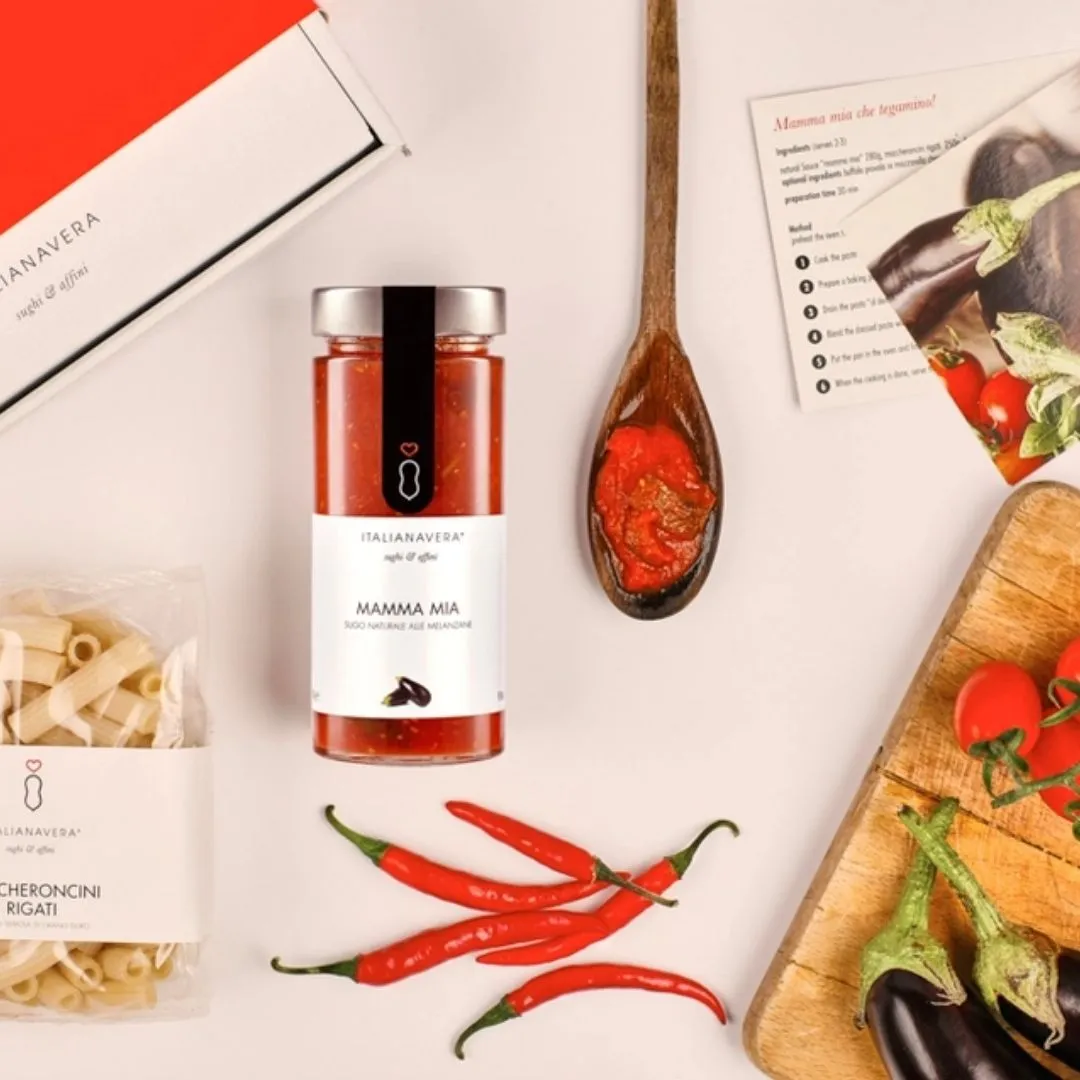 Mamma Mia Eggplant Tomato Sauce by Italianavera