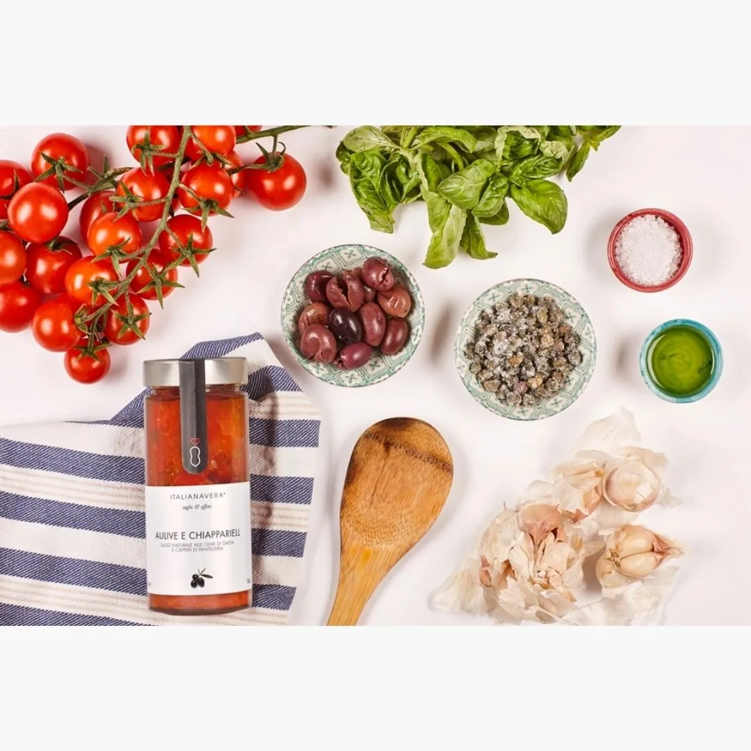Olive and Caper Tomato Sauce by Italianavera