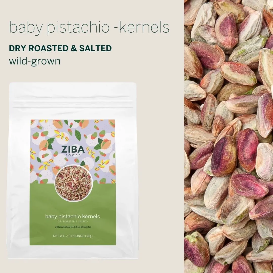 Baby Pistachio Kernels (Dry Roasted & Salted) Bulk Vegan 1kg