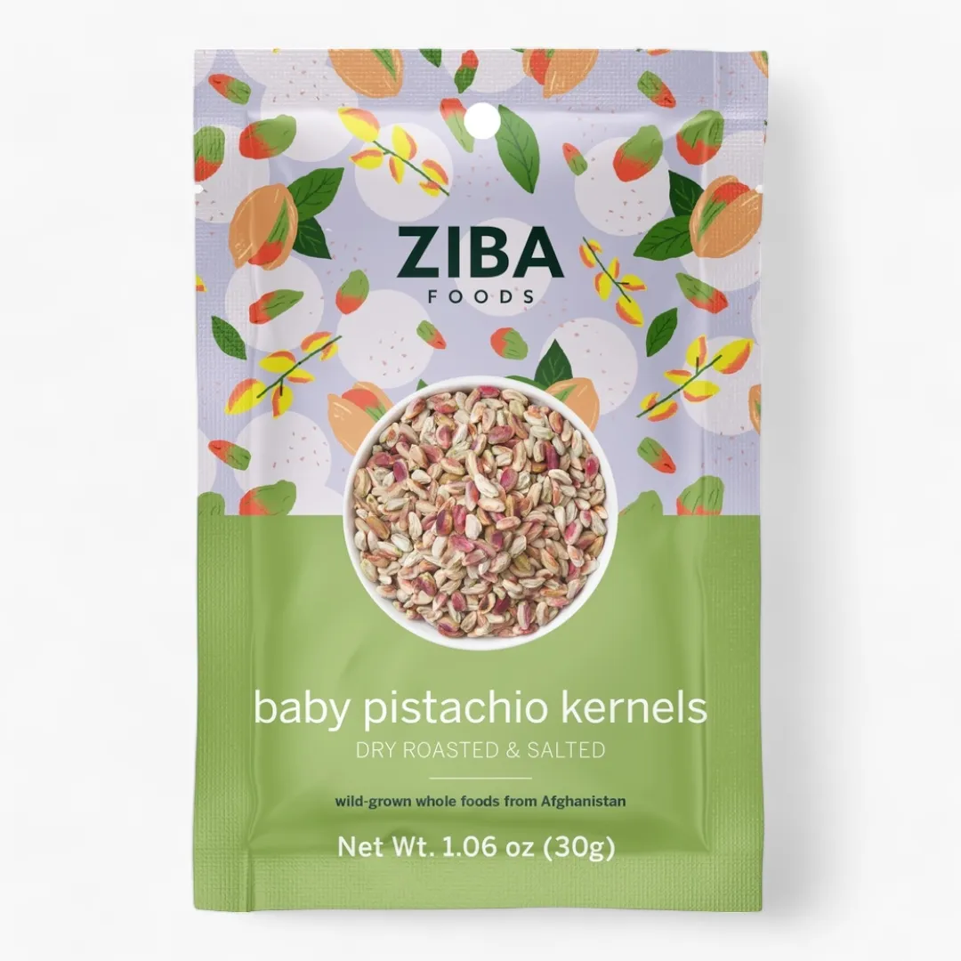 Baby Pistachio Kernels (Dry Roasted & Salted) Vegan 1 oz
