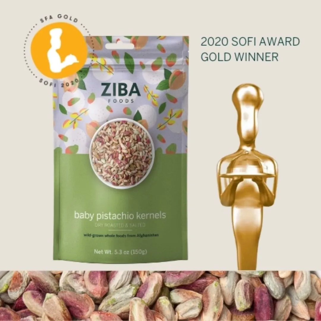 Baby Pistachio Kernels (Dry Roasted & Salted) Vegan 1 oz