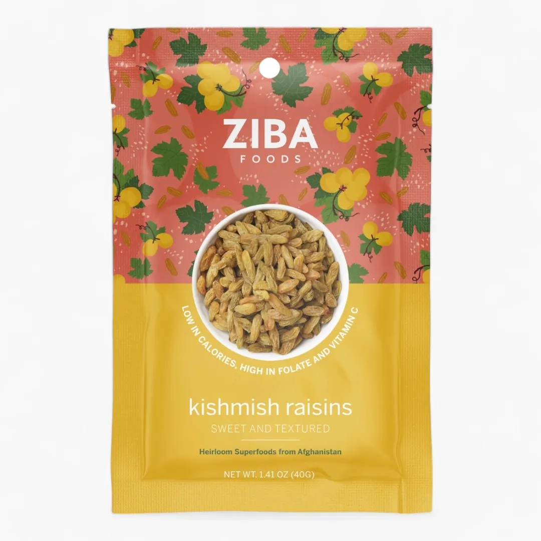 Kishmish Raisins Single-Serve Snack, Vegan 1 oz