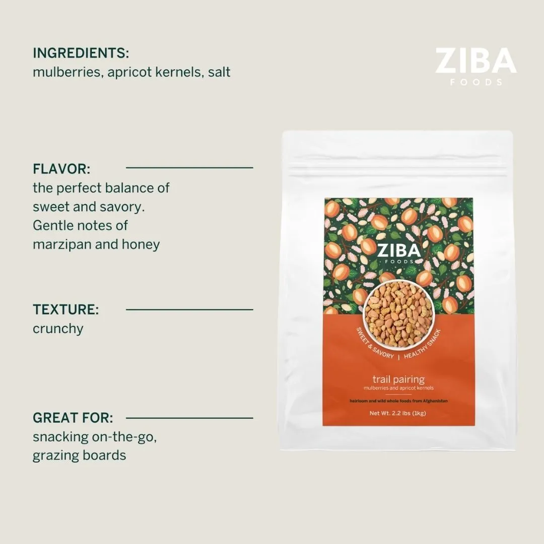 Mulberry & Sweet Apricot Seeds Pairing Vegan Trail Mix 1kg