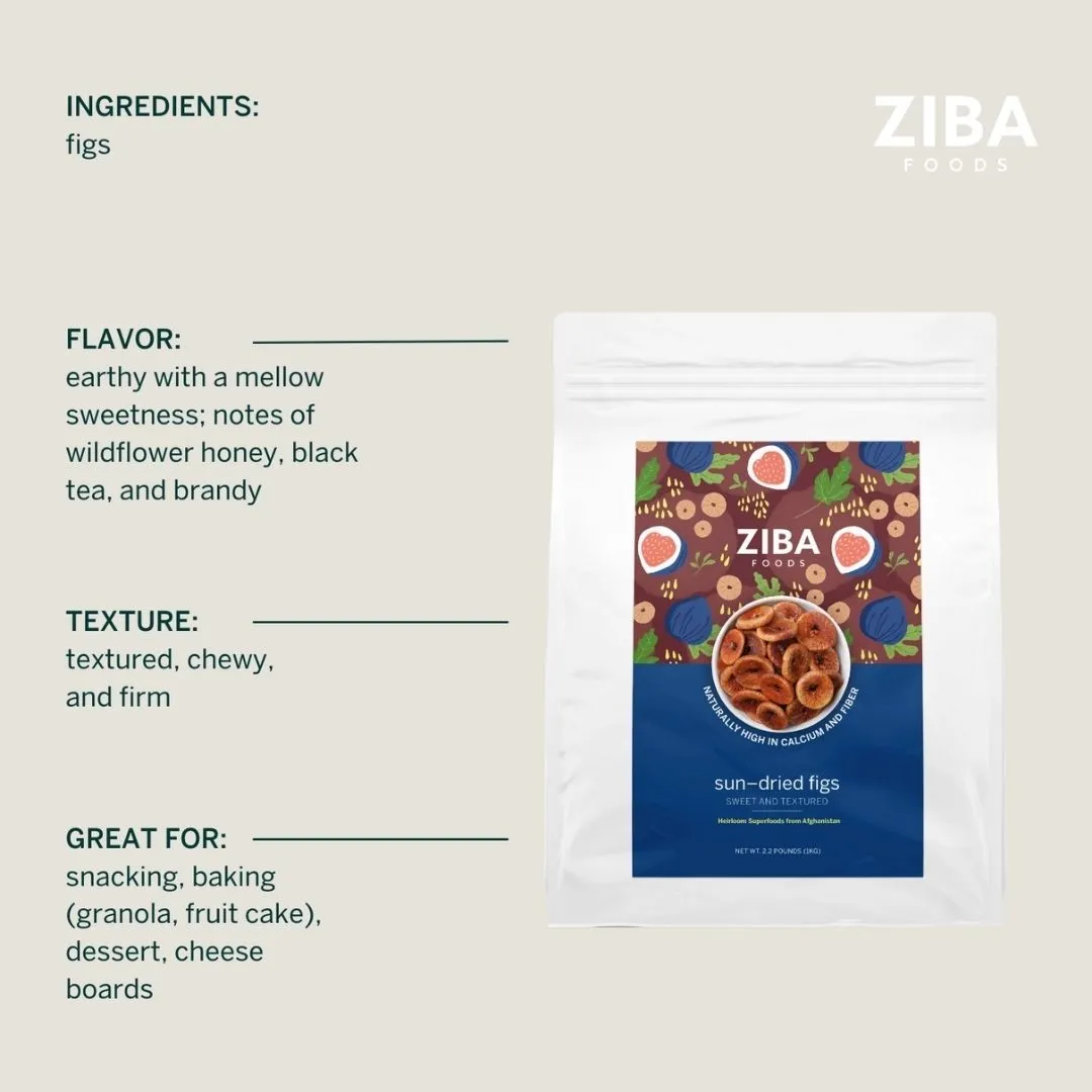 Sun-Dried Figs Bulk, Vegan* 1kg