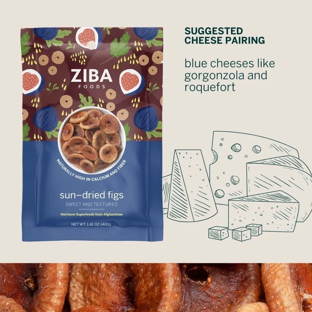 Sun-Dried Figs Single-Serve Snack, Vegan* 1 oz