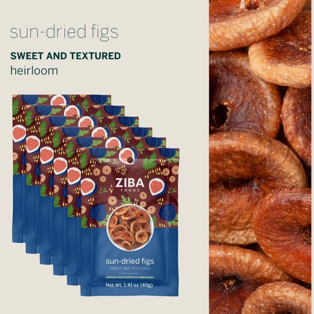 Sun-Dried Figs Single-Serve Snack, Vegan* 1 oz