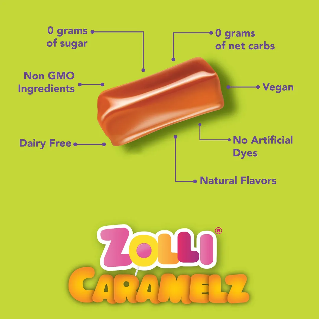 Zolli Caramelz Zero Sugar Chocolate Mashups - Halloween
