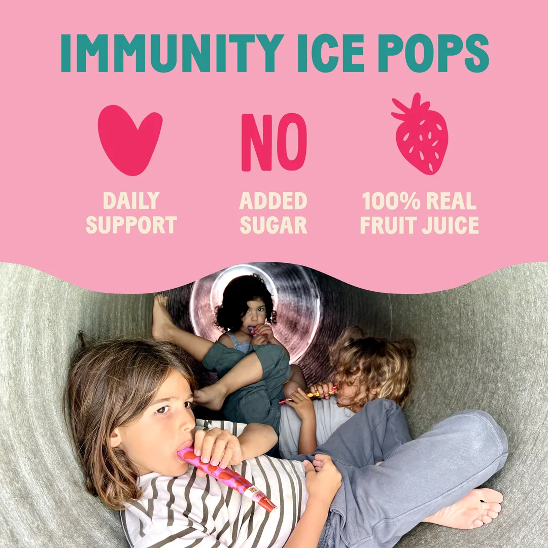 ZuBeZu Organic Immunity Ice Pops 