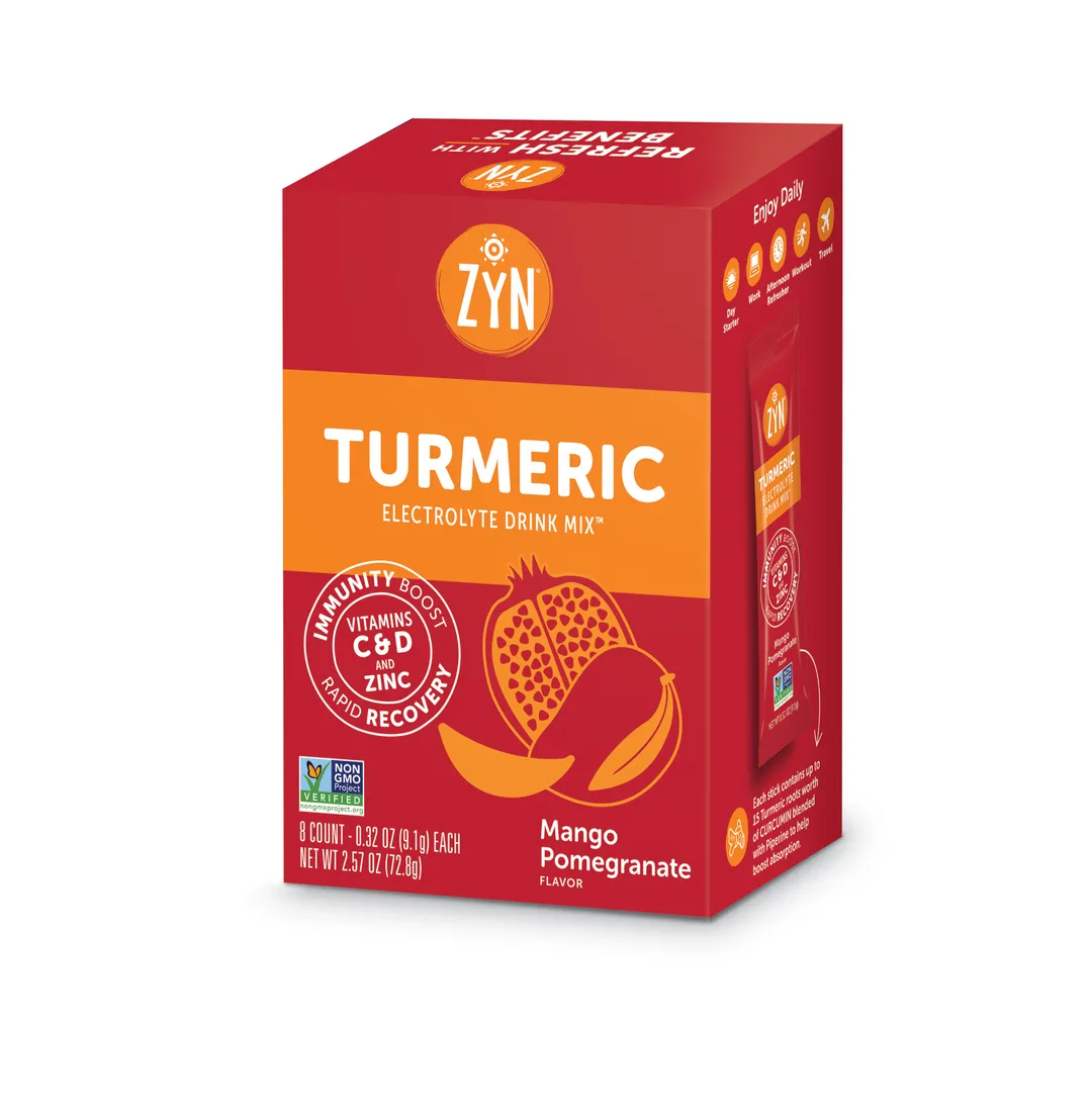 Drink ZYN Turmeric Electrolyte Drink Mix - Cartons variant