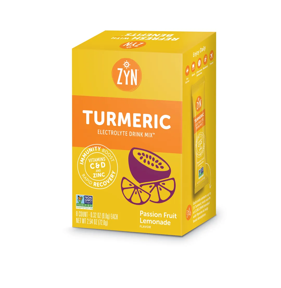 Drink ZYN Turmeric Electrolyte Drink Mix - Cartons variant