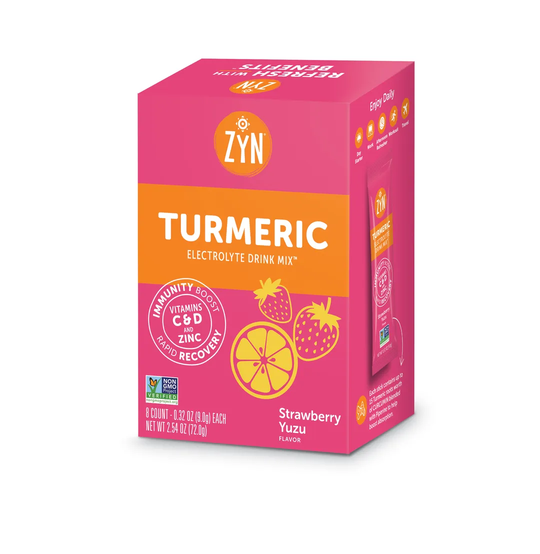 Drink ZYN Turmeric Electrolyte Drink Mix - Cartons variant